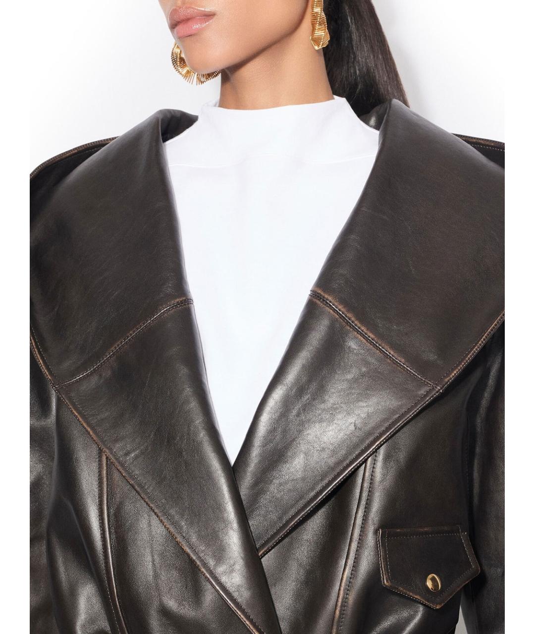 ALAIA Белая хлопковая футболка, фото 2