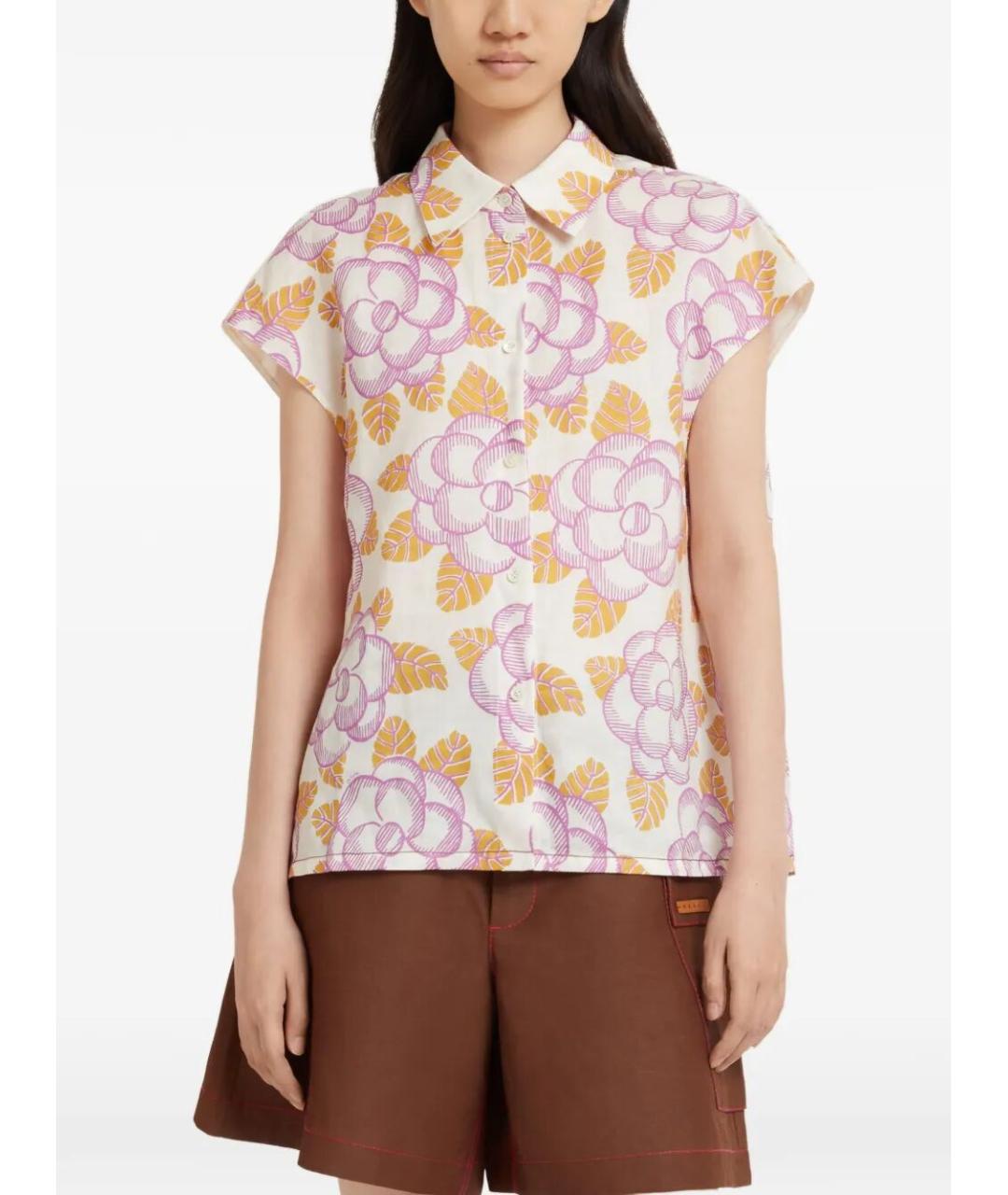 MARNI Хлопковая рубашка, фото 3