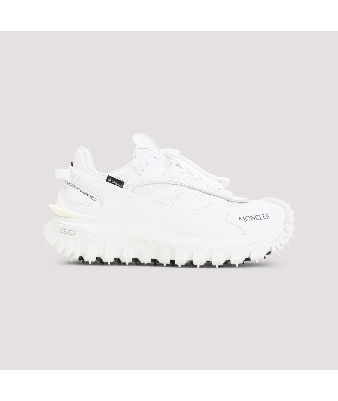 MONCLER Белые кроссовки, фото 2