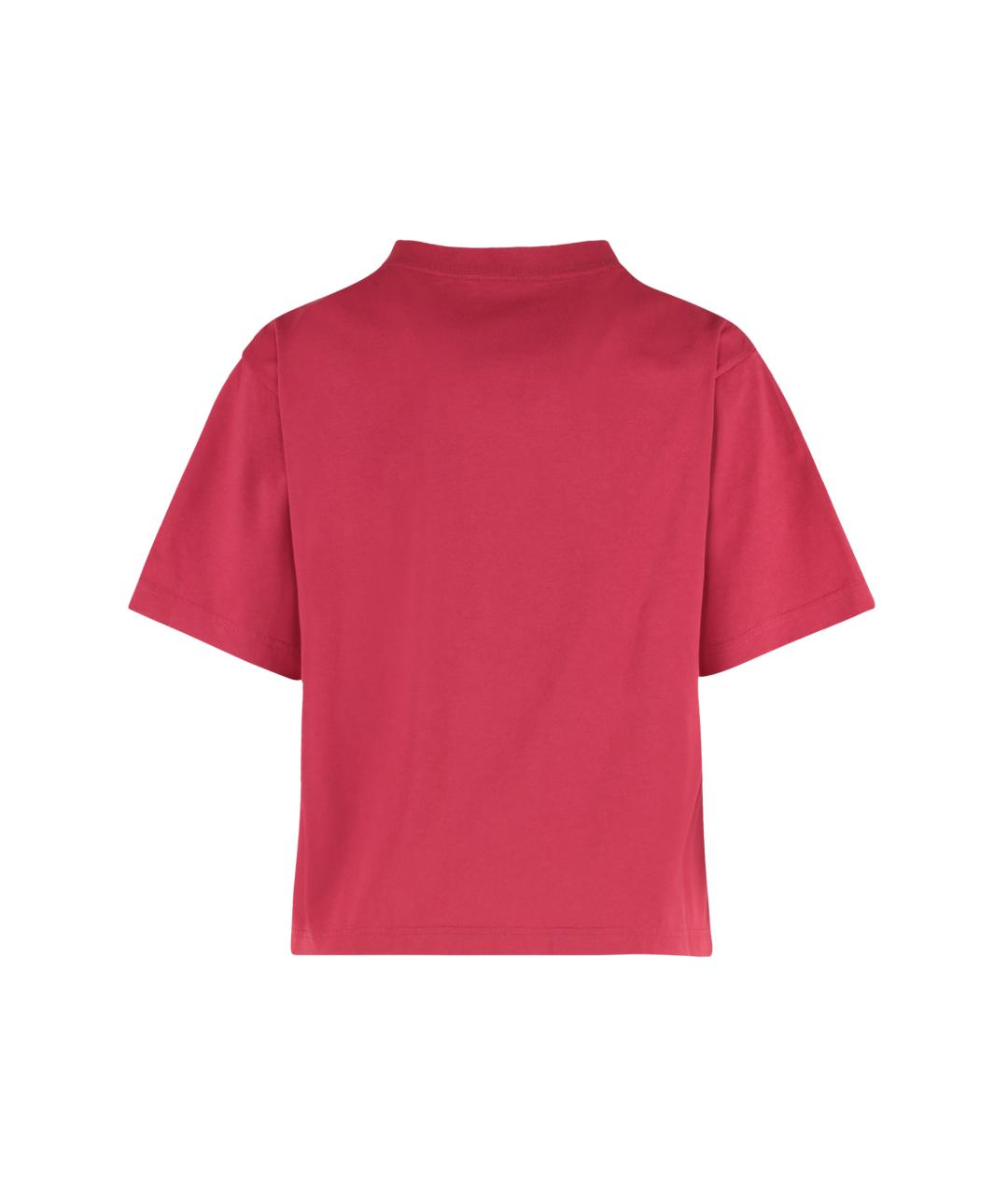 BALENCIAGA Красная футболка, фото 2