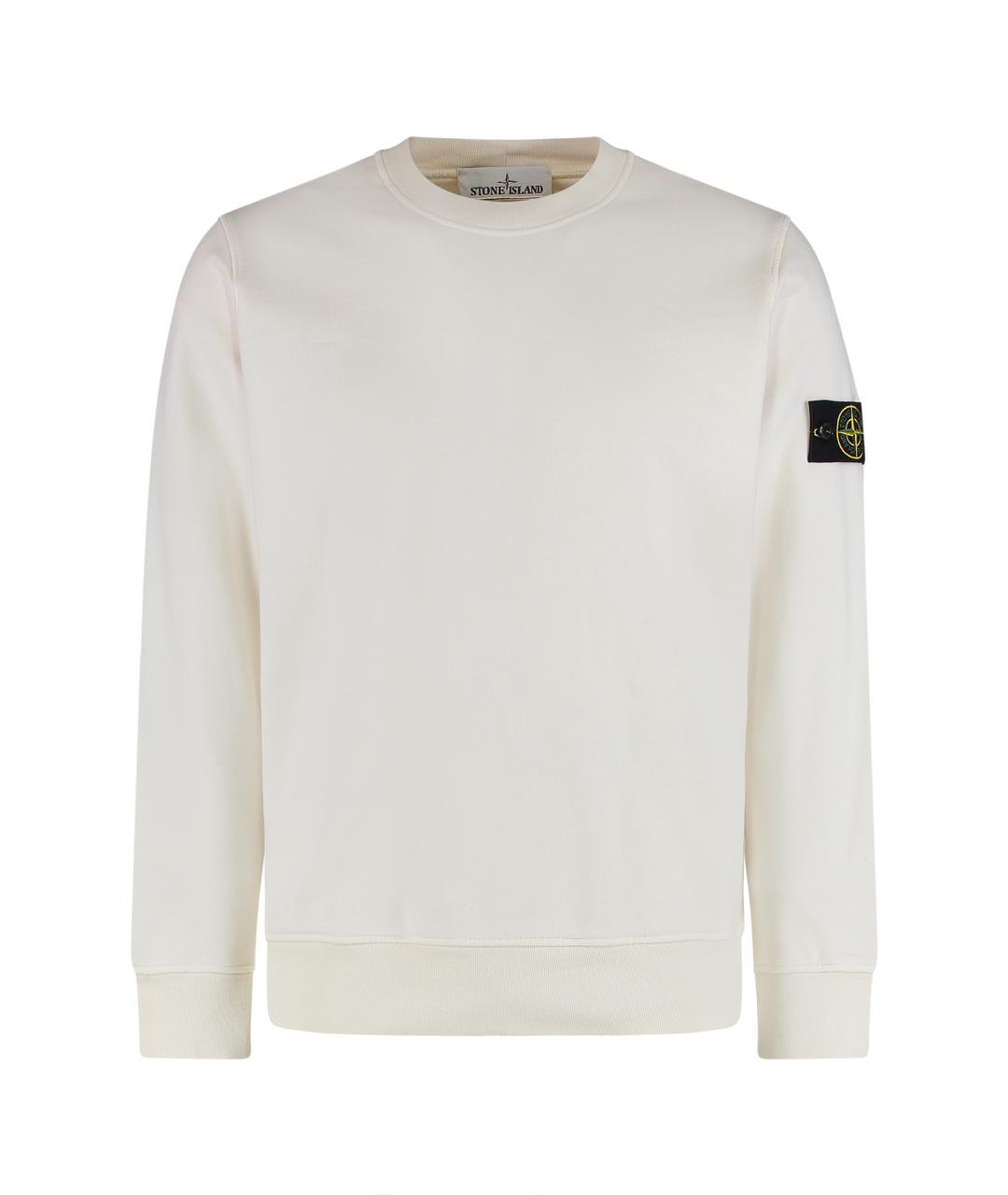 STONE ISLAND Белый джемпер / свитер, фото 1