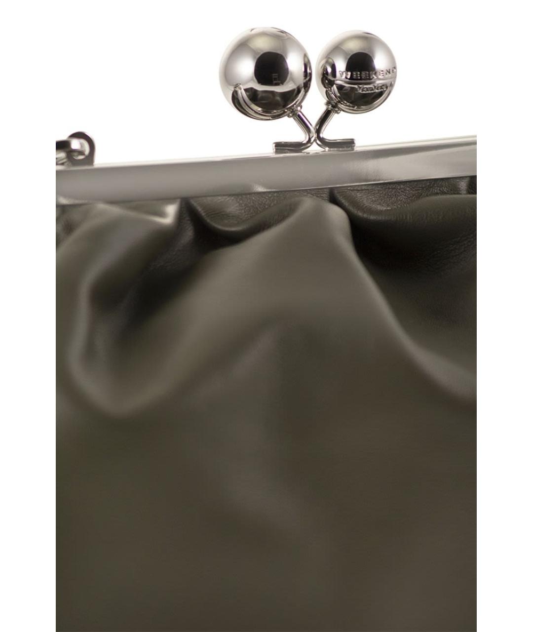 WEEKEND MAX MARA Зеленая сумка с короткими ручками, фото 5