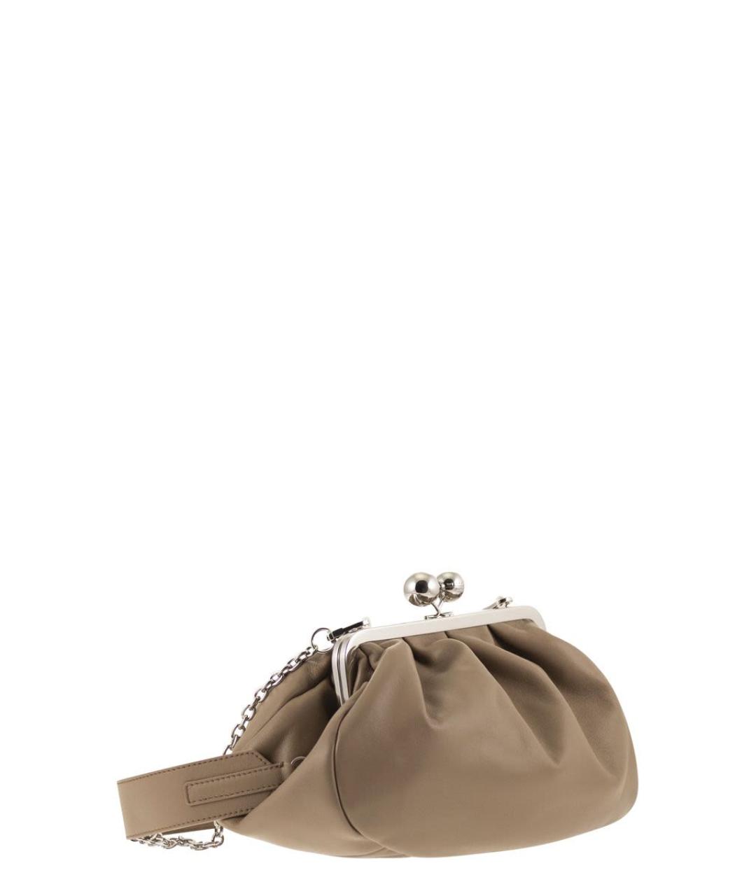 WEEKEND MAX MARA Коричневая сумка с короткими ручками, фото 4