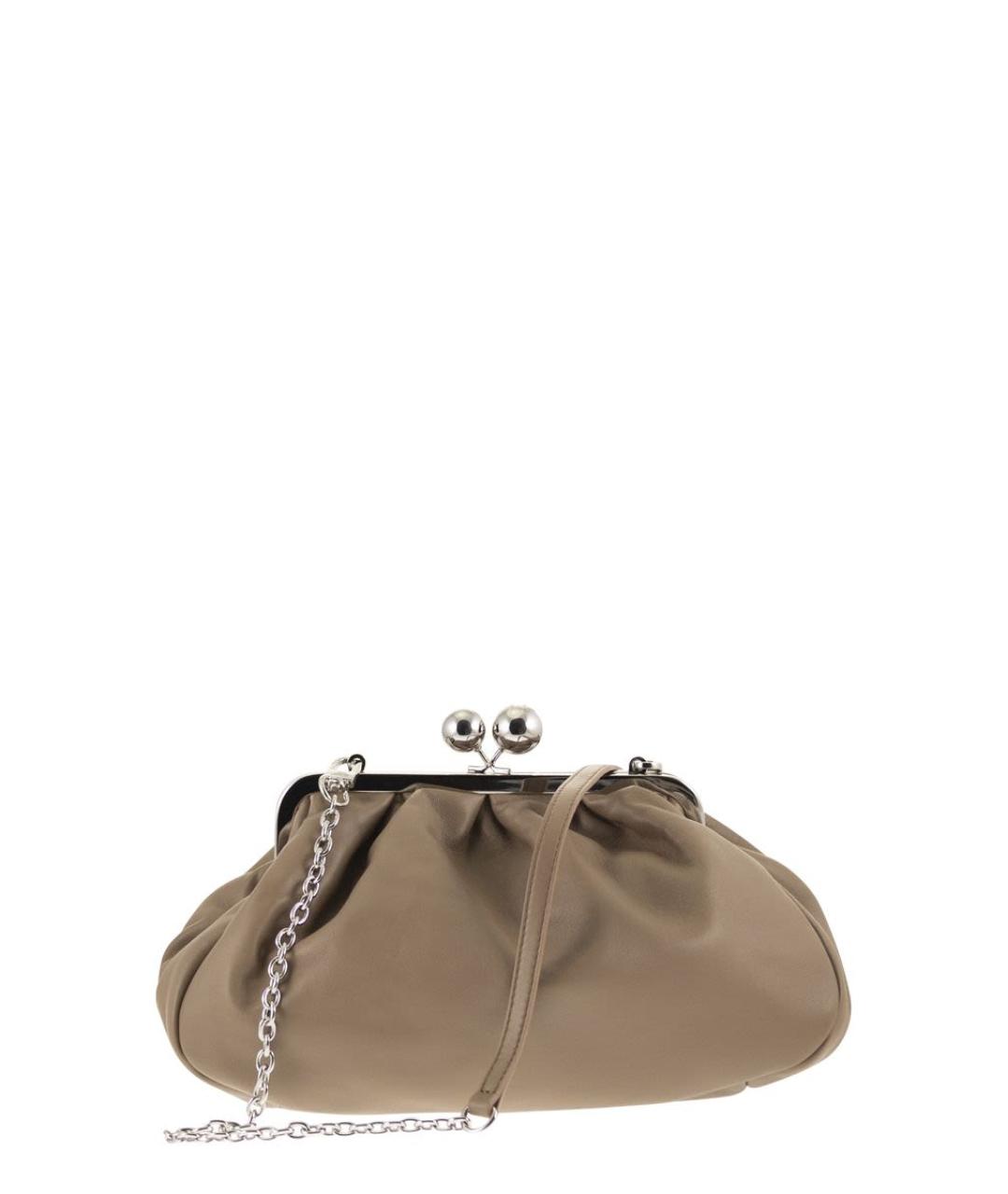 WEEKEND MAX MARA Коричневая сумка с короткими ручками, фото 2