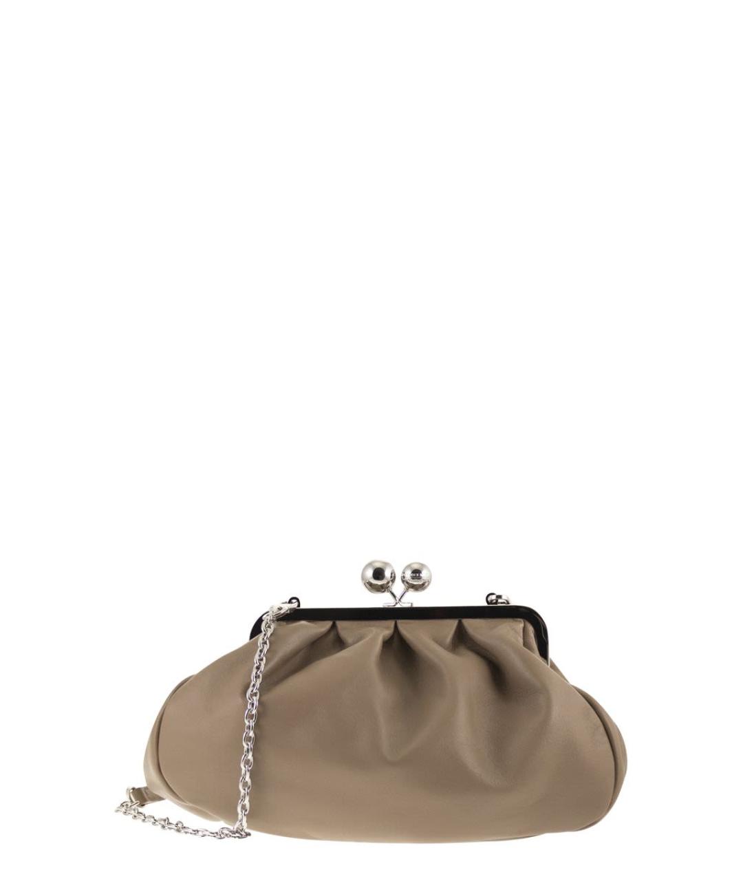 WEEKEND MAX MARA Коричневая сумка с короткими ручками, фото 1