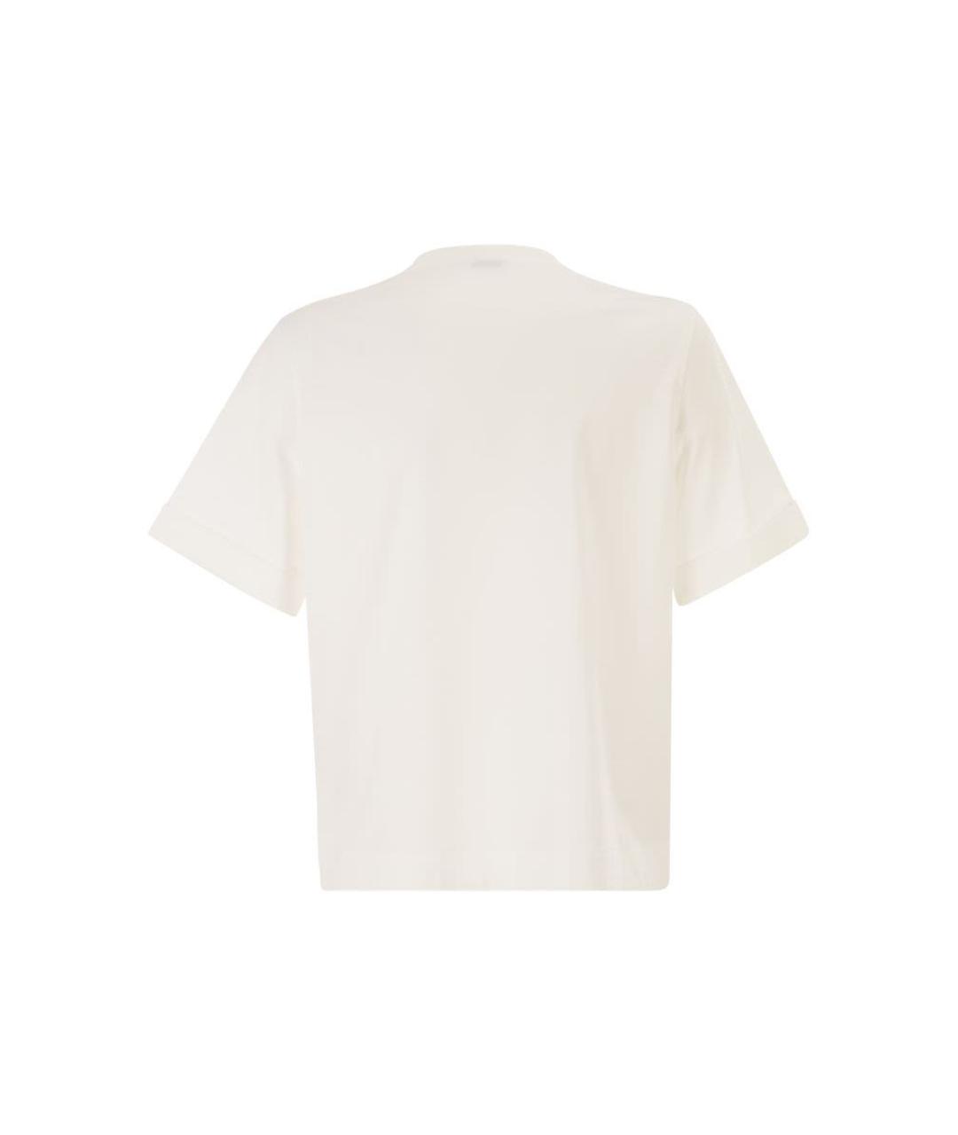 BRUNELLO CUCINELLI Белая футболка, фото 2