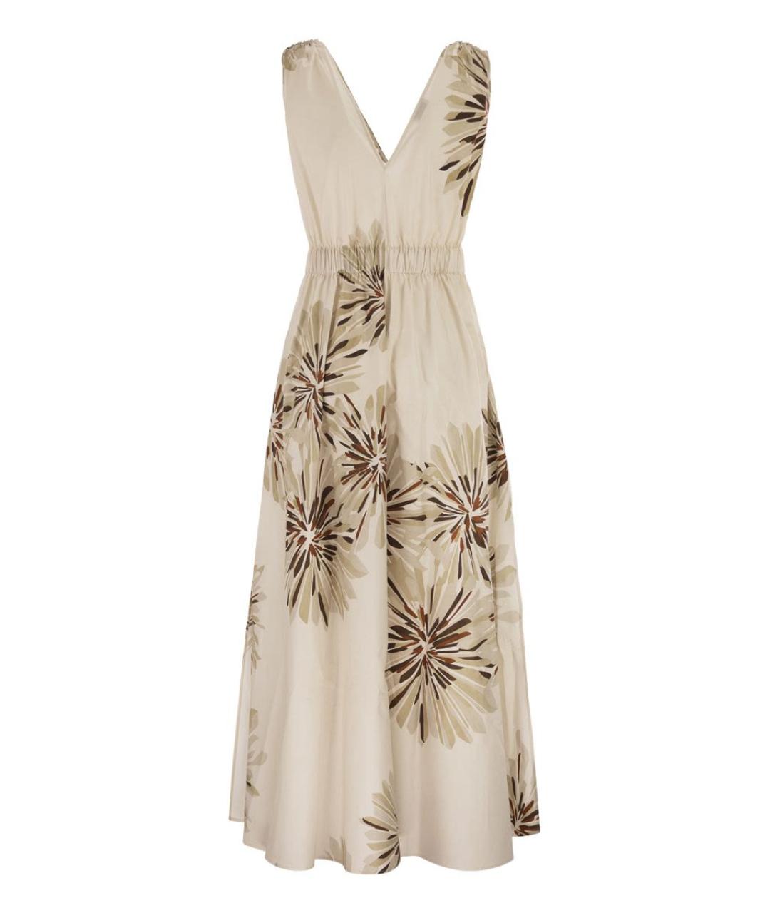 BRUNELLO CUCINELLI Мульти хлопковое повседневное платье, фото 2