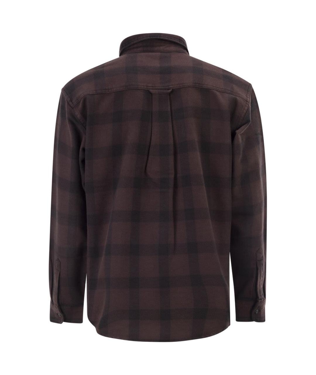 CARHARTT WIP Бордовая хлопковая рубашка, фото 2