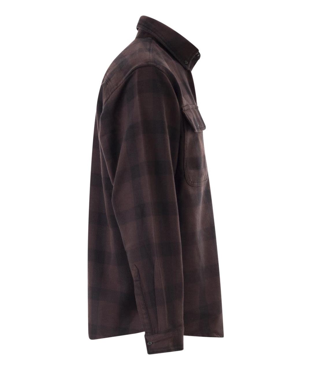 CARHARTT WIP Бордовая хлопковая рубашка, фото 3