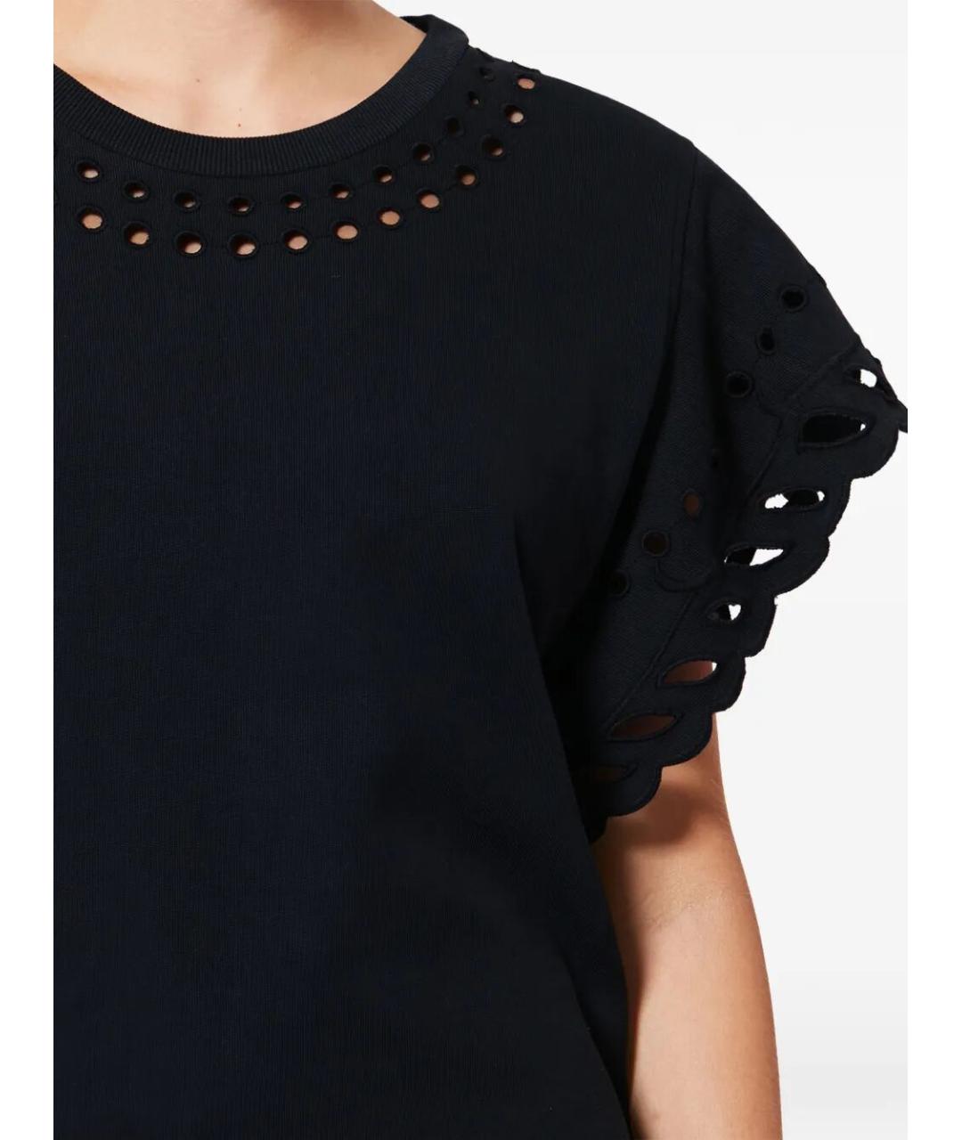 ISABEL MARANT Черное хлопковое повседневное платье, фото 5