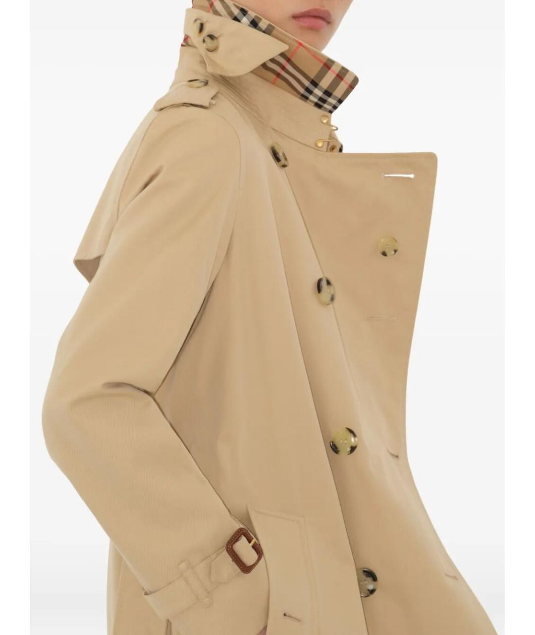 BURBERRY Бежевый тренч/плащ, фото 5