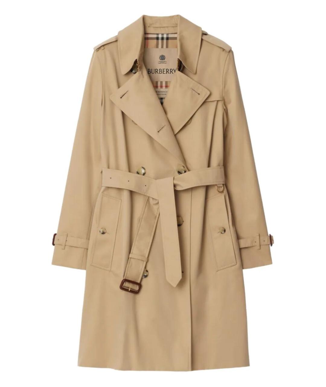 BURBERRY Бежевый тренч/плащ, фото 1