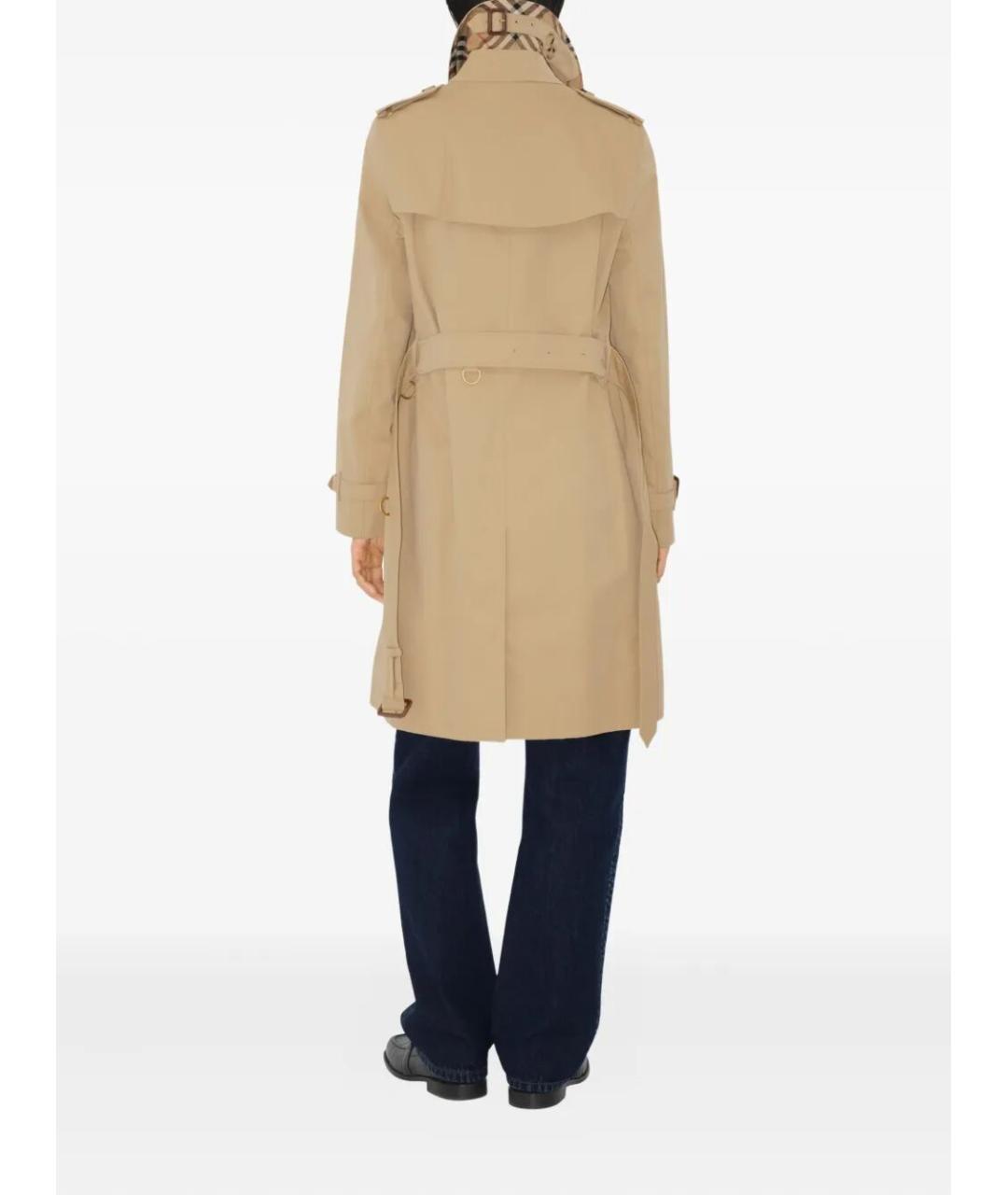 BURBERRY Бежевый тренч/плащ, фото 4