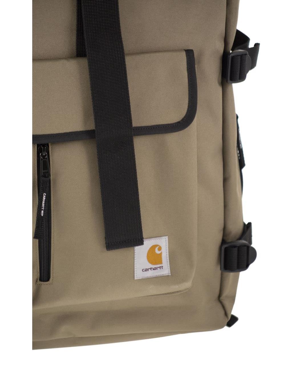CARHARTT WIP Бежевый синтетический рюкзак, фото 5