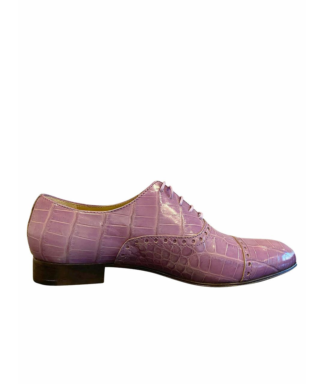 ZILLI Розовые ботинки из экзотической кожи, фото 1