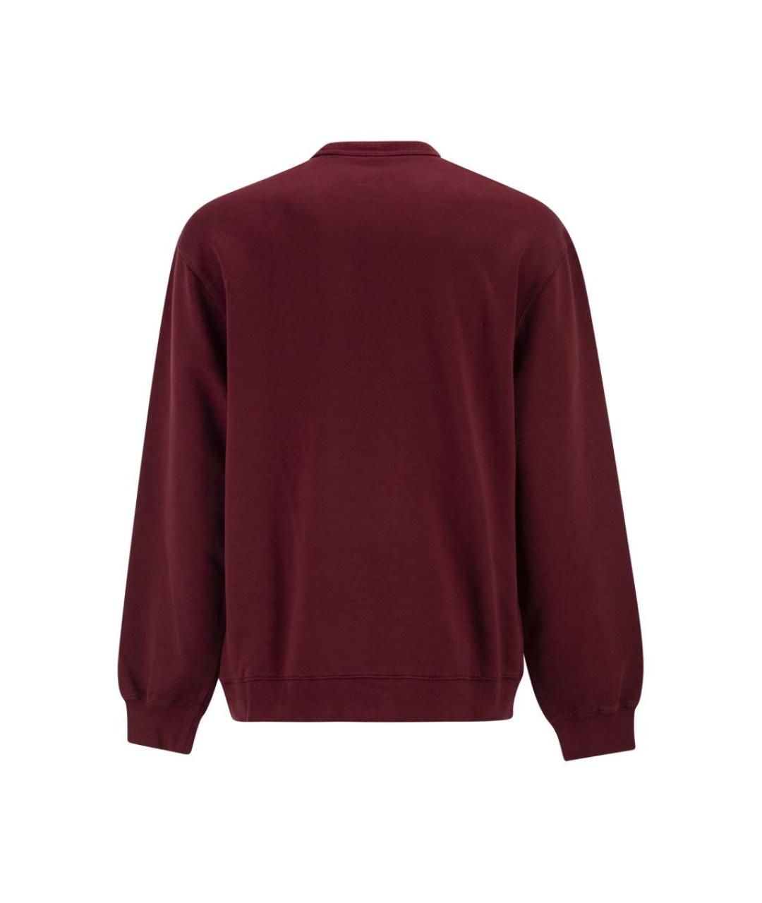 CARHARTT WIP Бордовый хлопковый джемпер / свитер, фото 2
