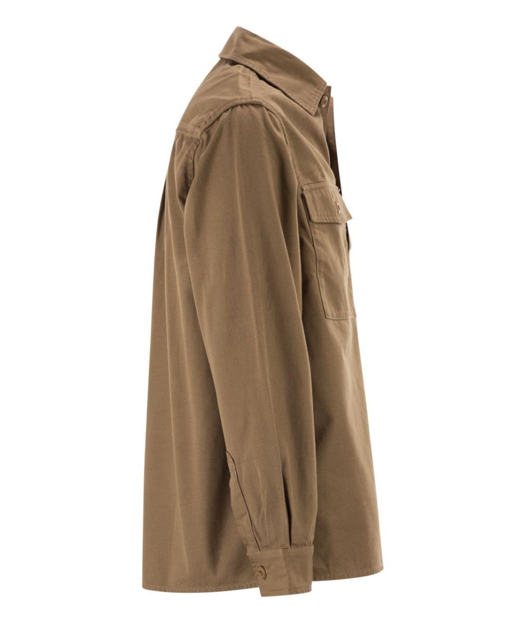 CARHARTT WIP Коричневая хлопковая куртка, фото 3