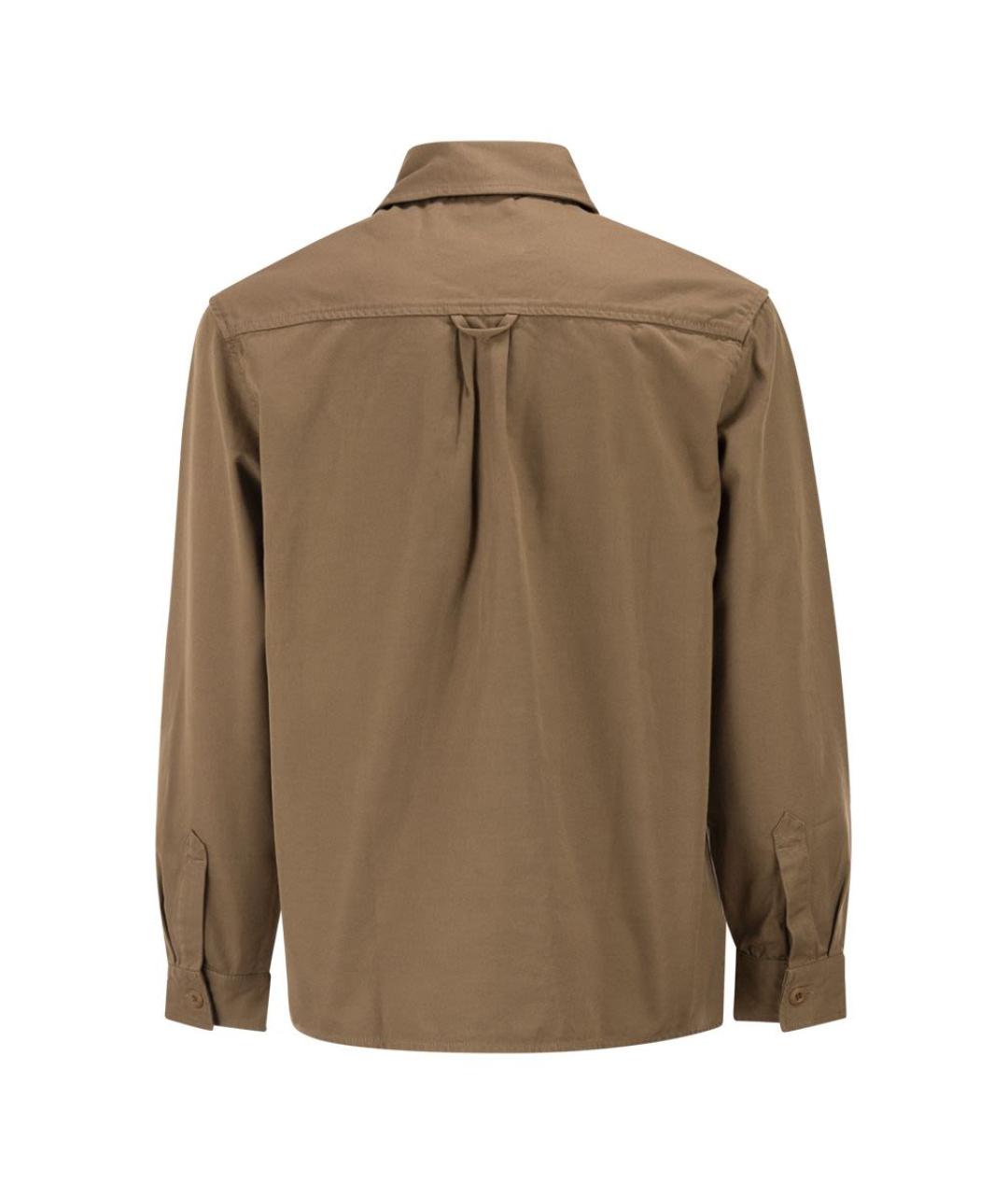 CARHARTT WIP Коричневая хлопковая куртка, фото 2