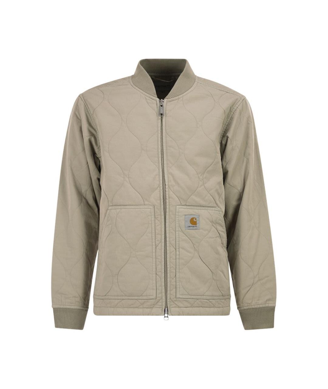 CARHARTT WIP Бежевая хлопковая куртка, фото 1