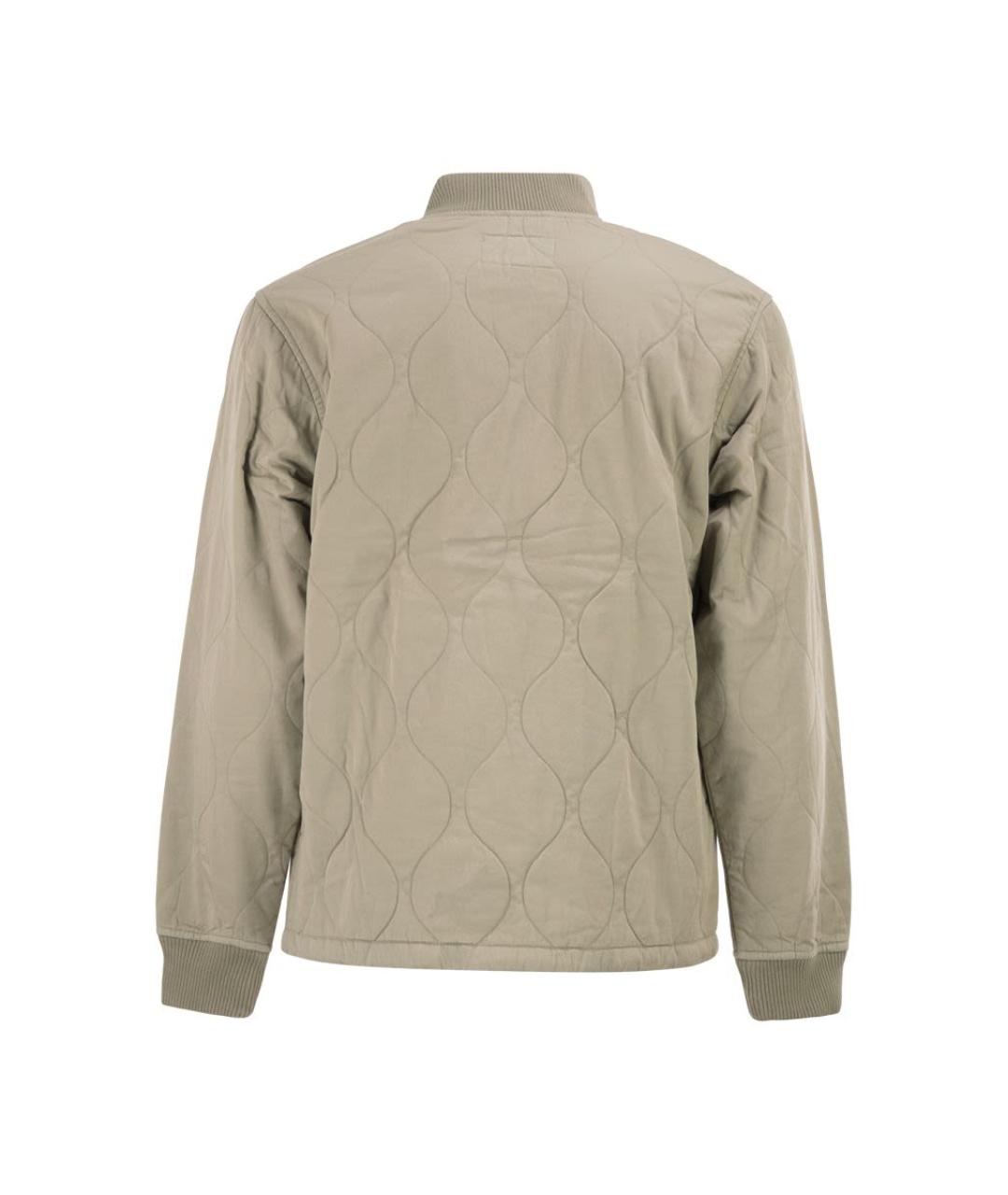 CARHARTT WIP Бежевая хлопковая куртка, фото 2