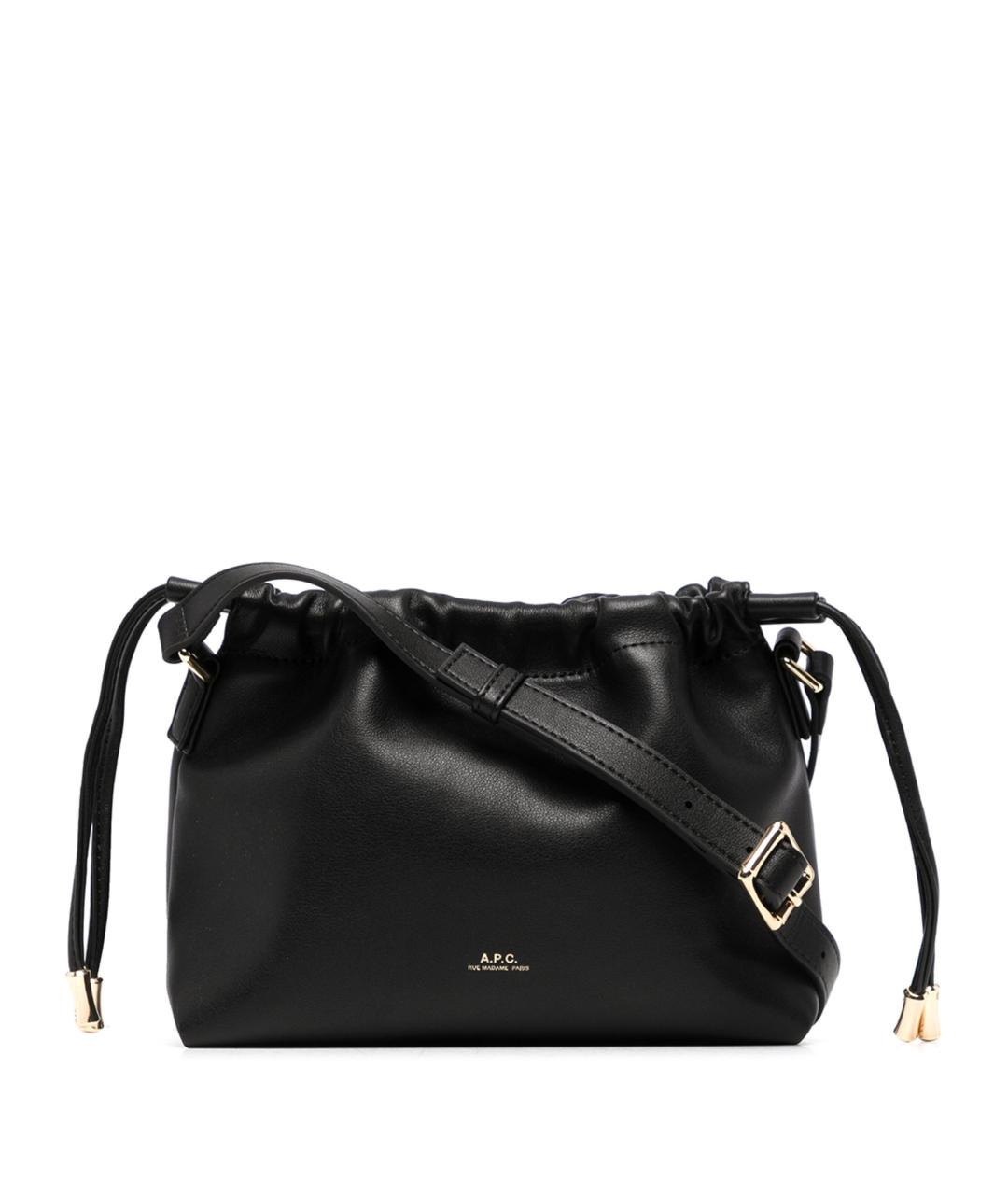 A.P.C. Черная сумка через плечо, фото 1