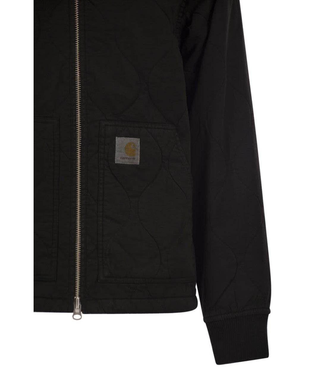 CARHARTT WIP Черная хлопковая куртка, фото 4