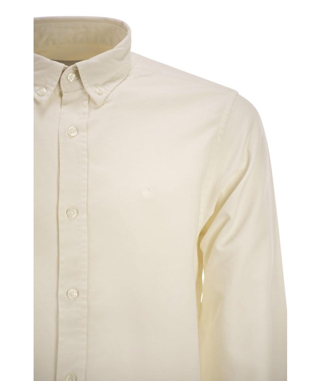 CARHARTT WIP Белая хлопковая рубашка, фото 4