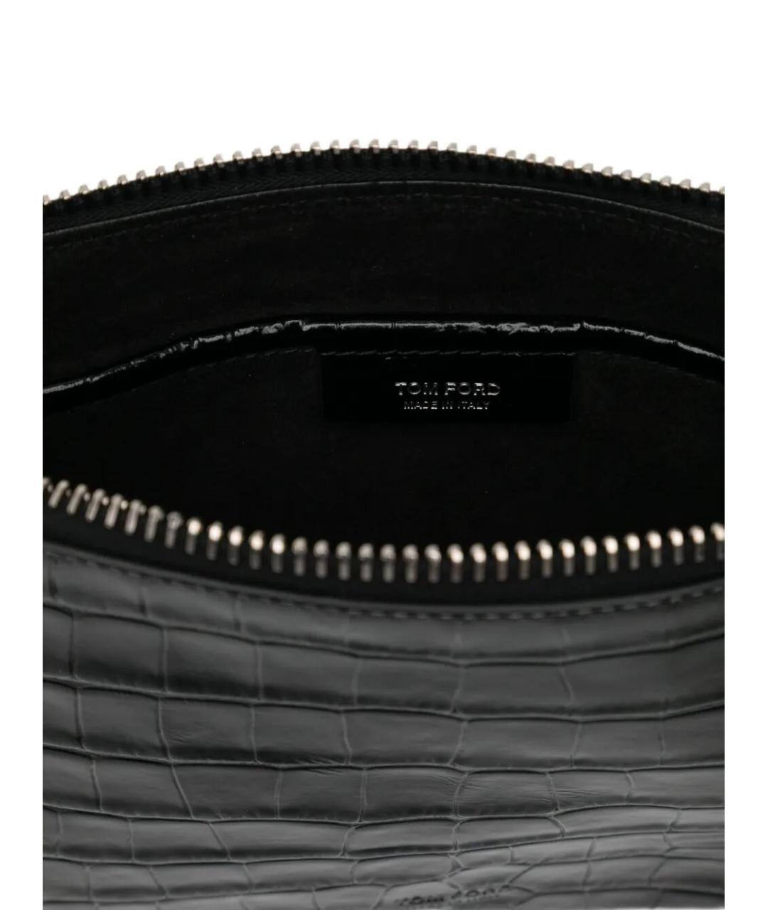 TOM FORD Черная кожаная папка для документов, фото 4