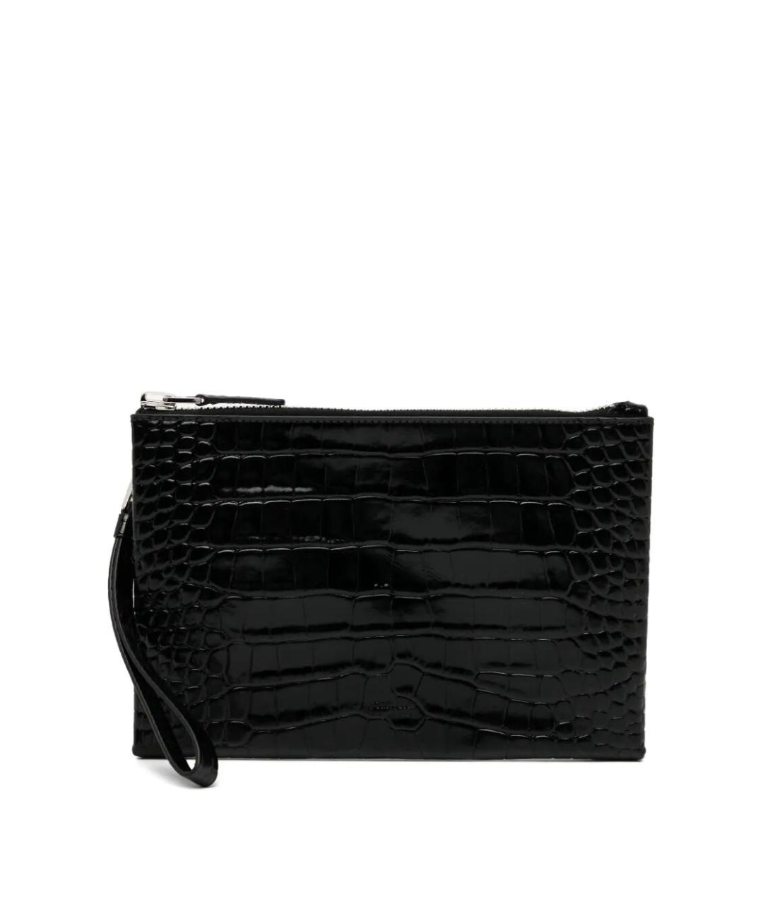 TOM FORD Черная кожаная папка для документов, фото 1