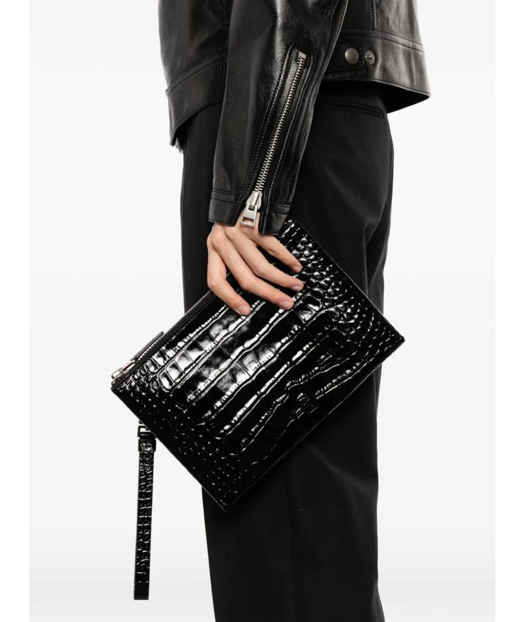 TOM FORD Черная кожаная папка для документов, фото 2