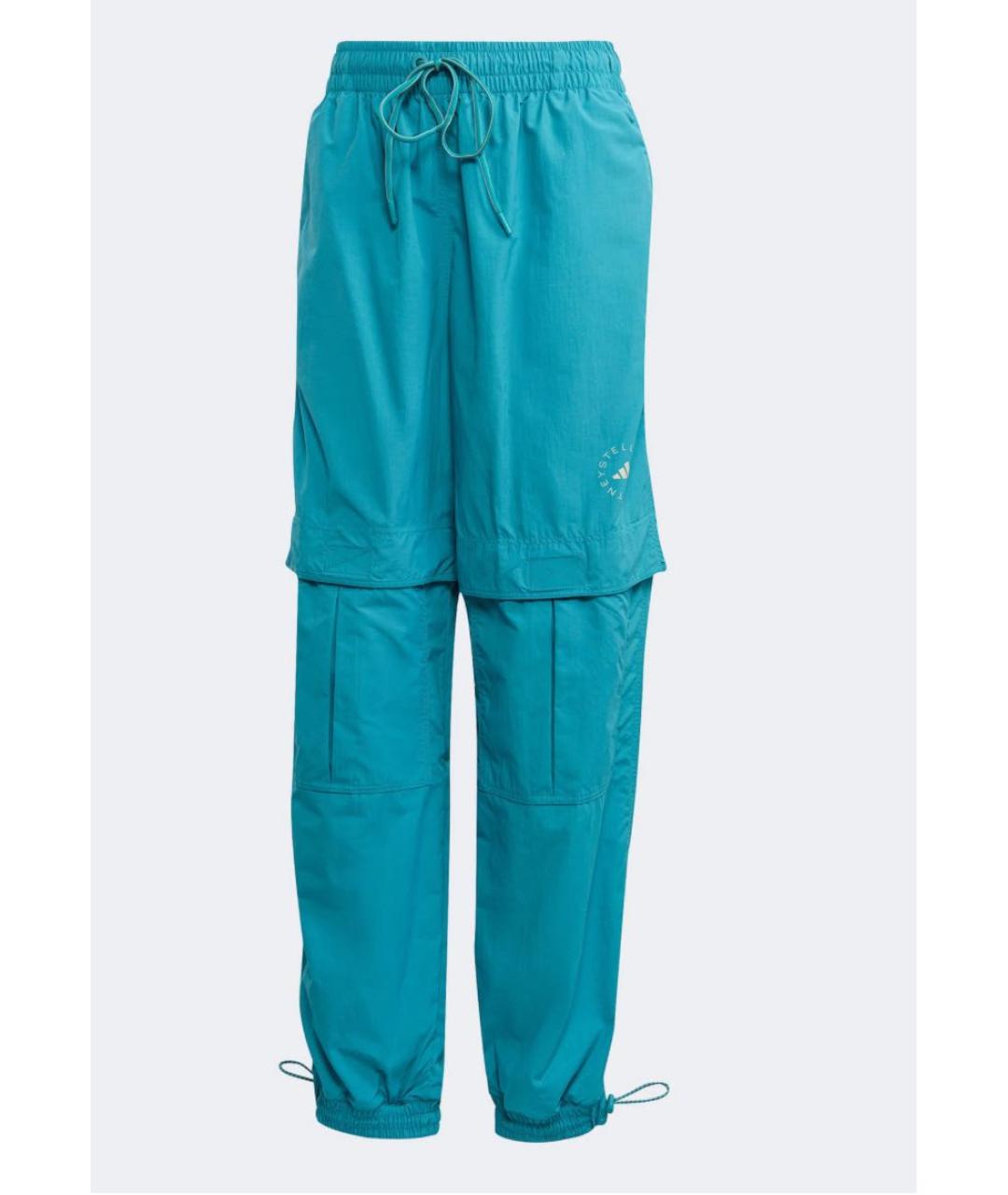 ADIDAS BY STELLA MCCARTNEY Голубые спортивные брюки и шорты, фото 9