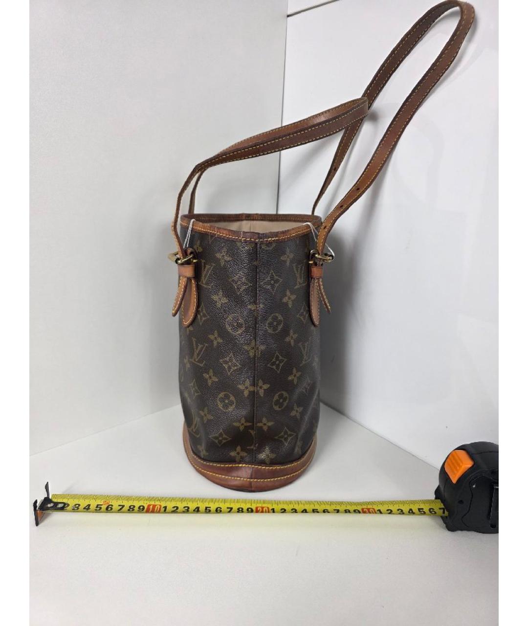 LOUIS VUITTON Коричневая сумка тоут, фото 2