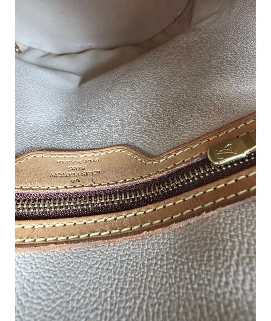 LOUIS VUITTON Коричневая сумка тоут, фото 5