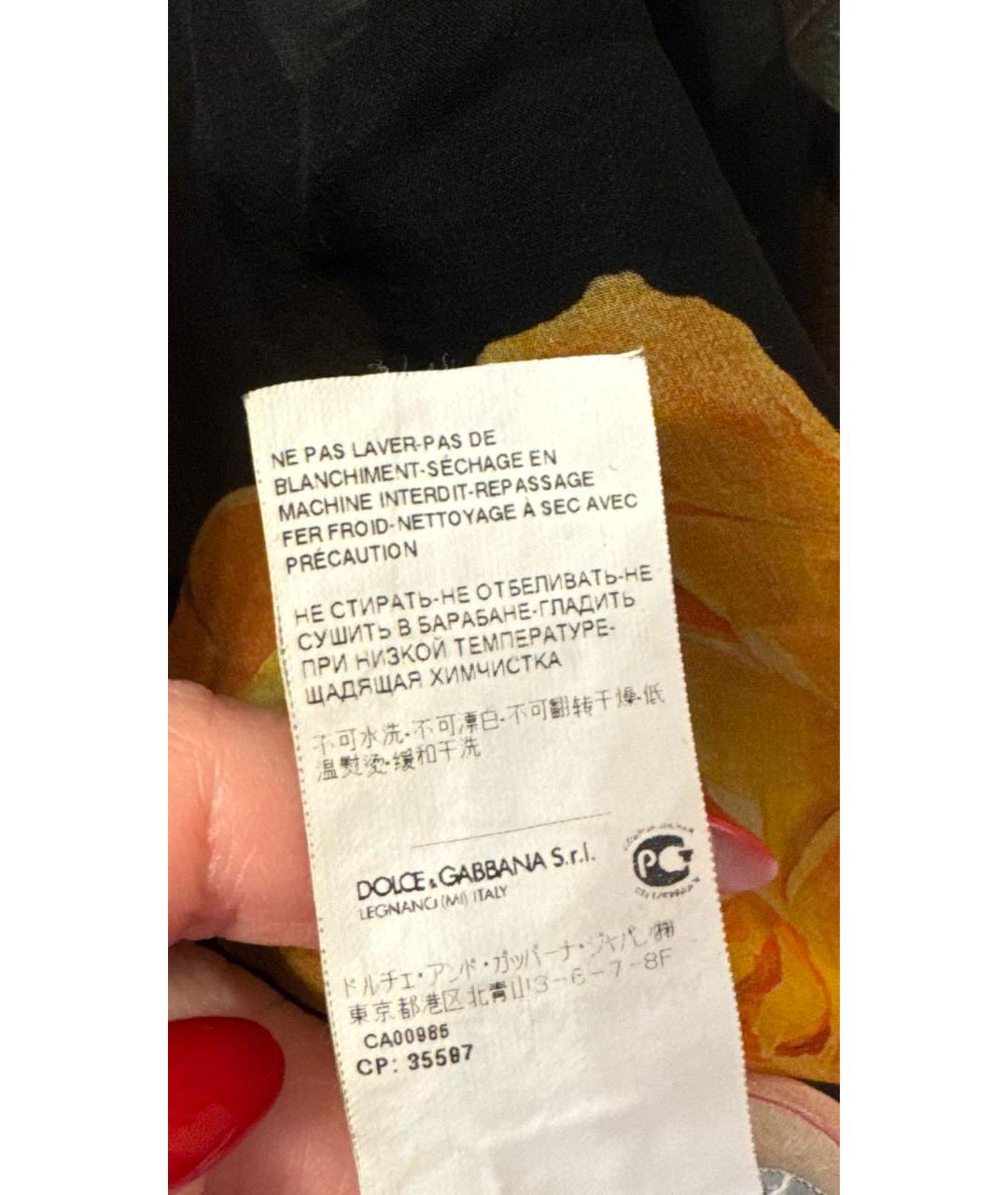 DOLCE&GABBANA Шелковая блузы, фото 6