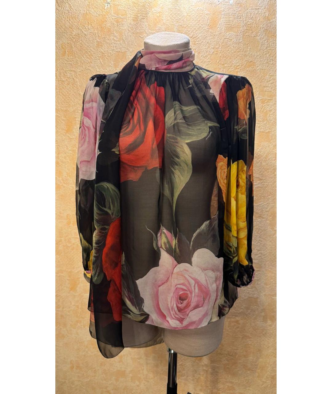 DOLCE&GABBANA Шелковая блузы, фото 7