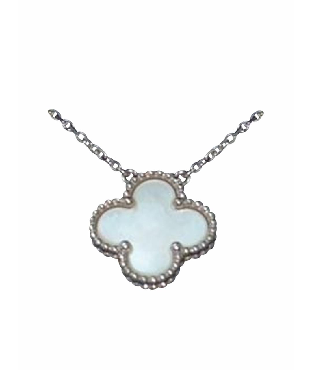 VAN CLEEF & ARPELS Белое колье из белого золота, фото 1