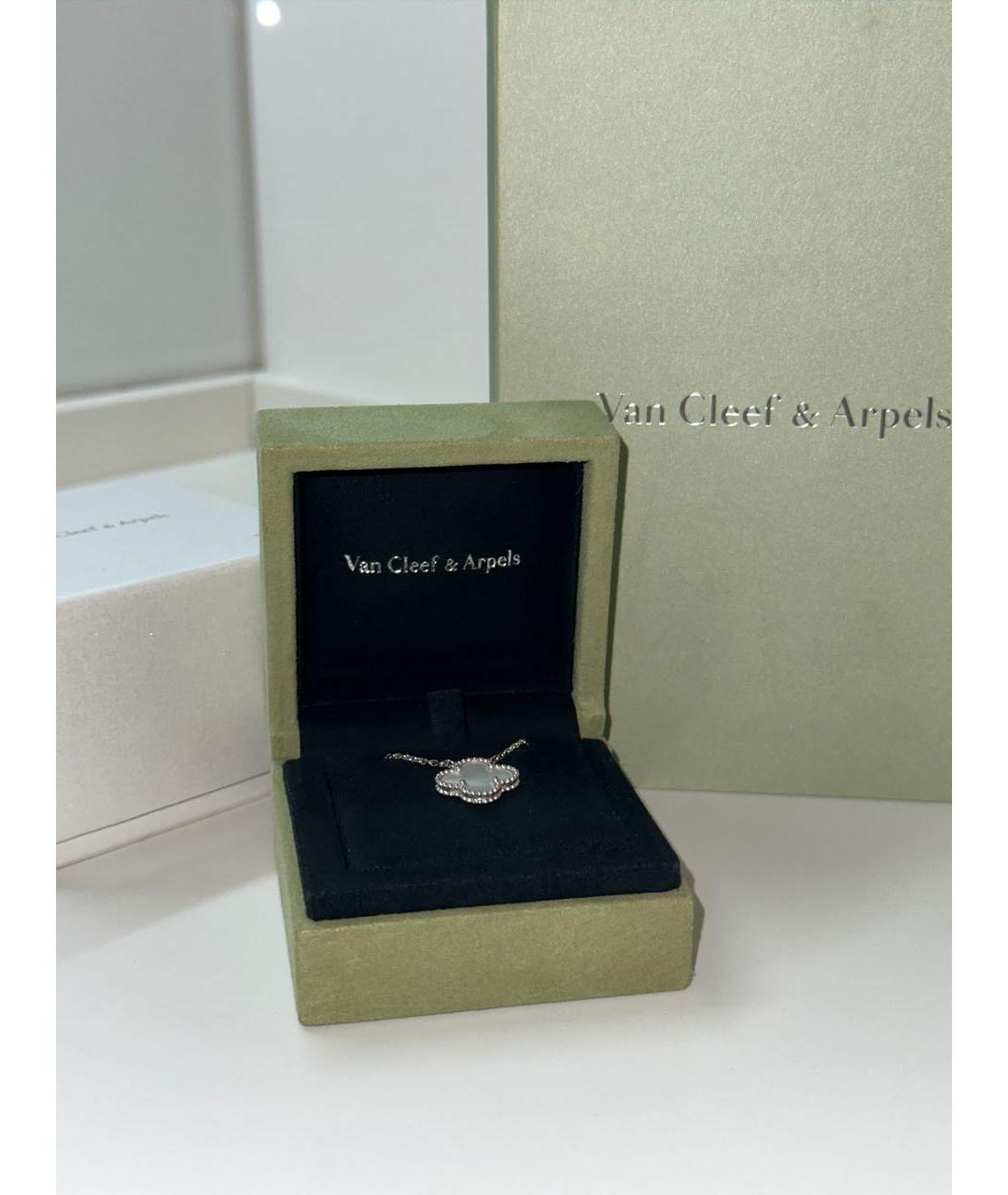 VAN CLEEF & ARPELS Белое колье из белого золота, фото 3