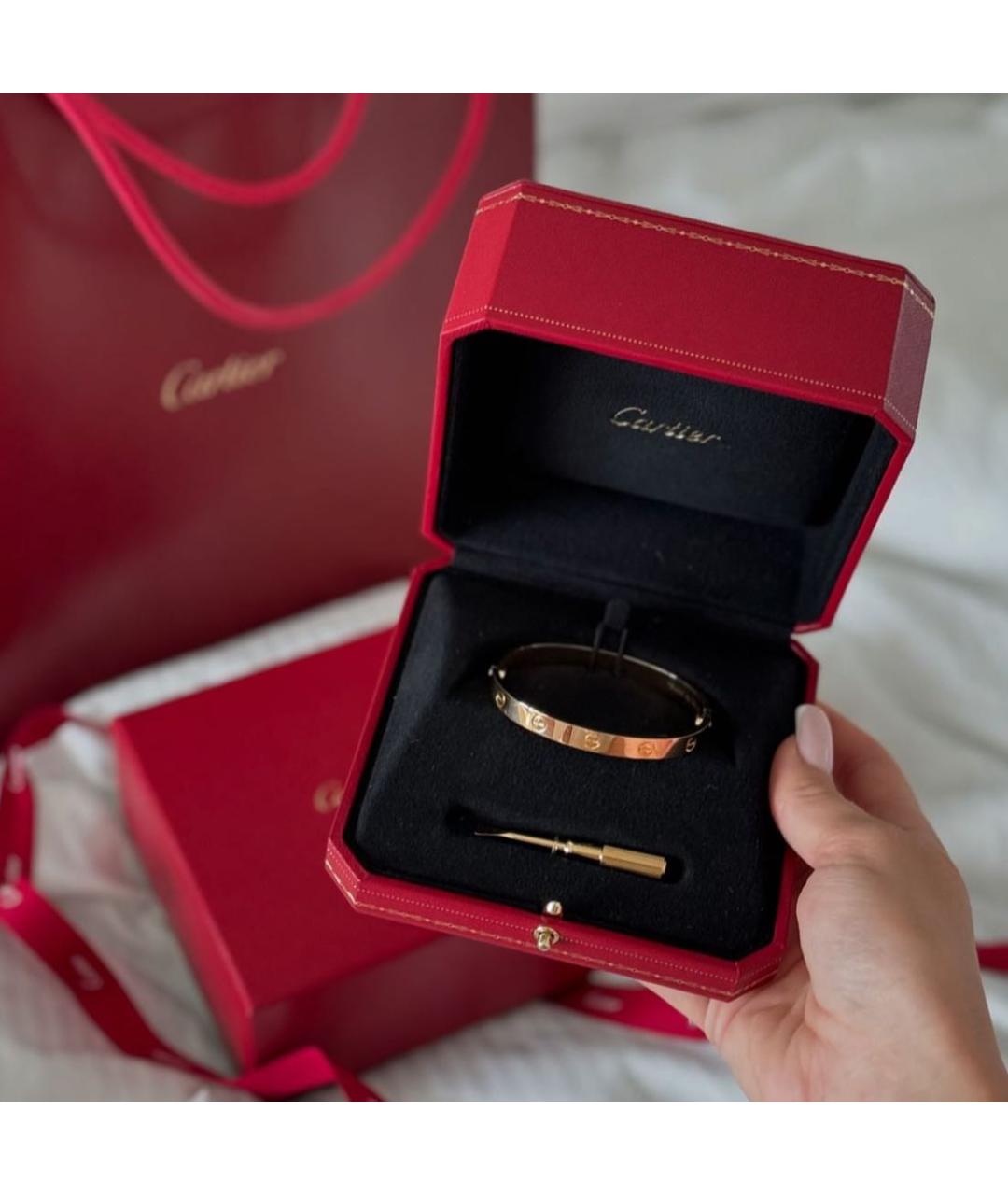 CARTIER Золотой браслет из желтого золота, фото 5