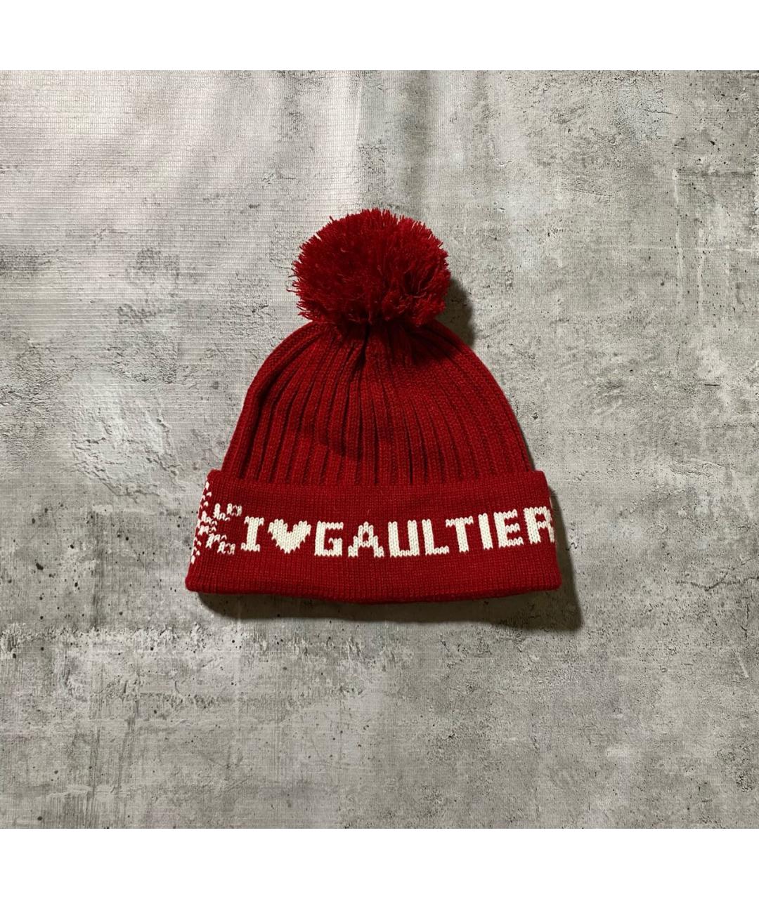 JEAN PAUL GAULTIER Красная шапка, фото 6