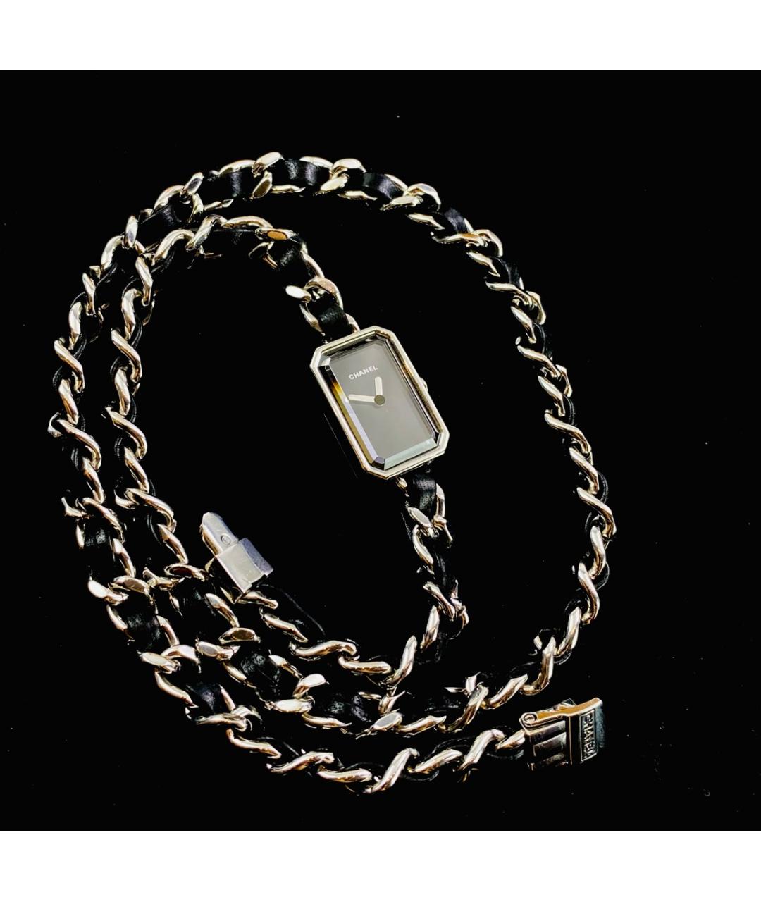 CHANEL Черные часы, фото 2