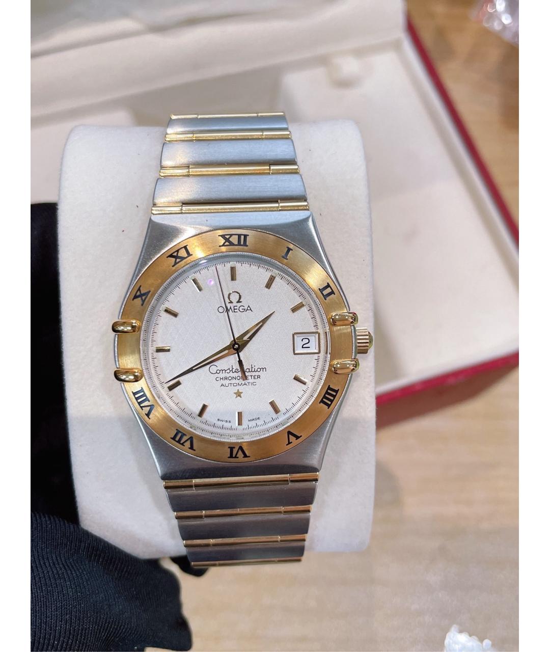 OMEGA Серебряные часы, фото 2