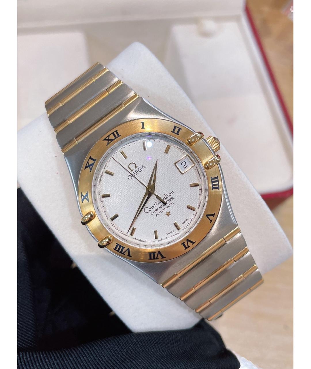 OMEGA Серебряные часы, фото 4