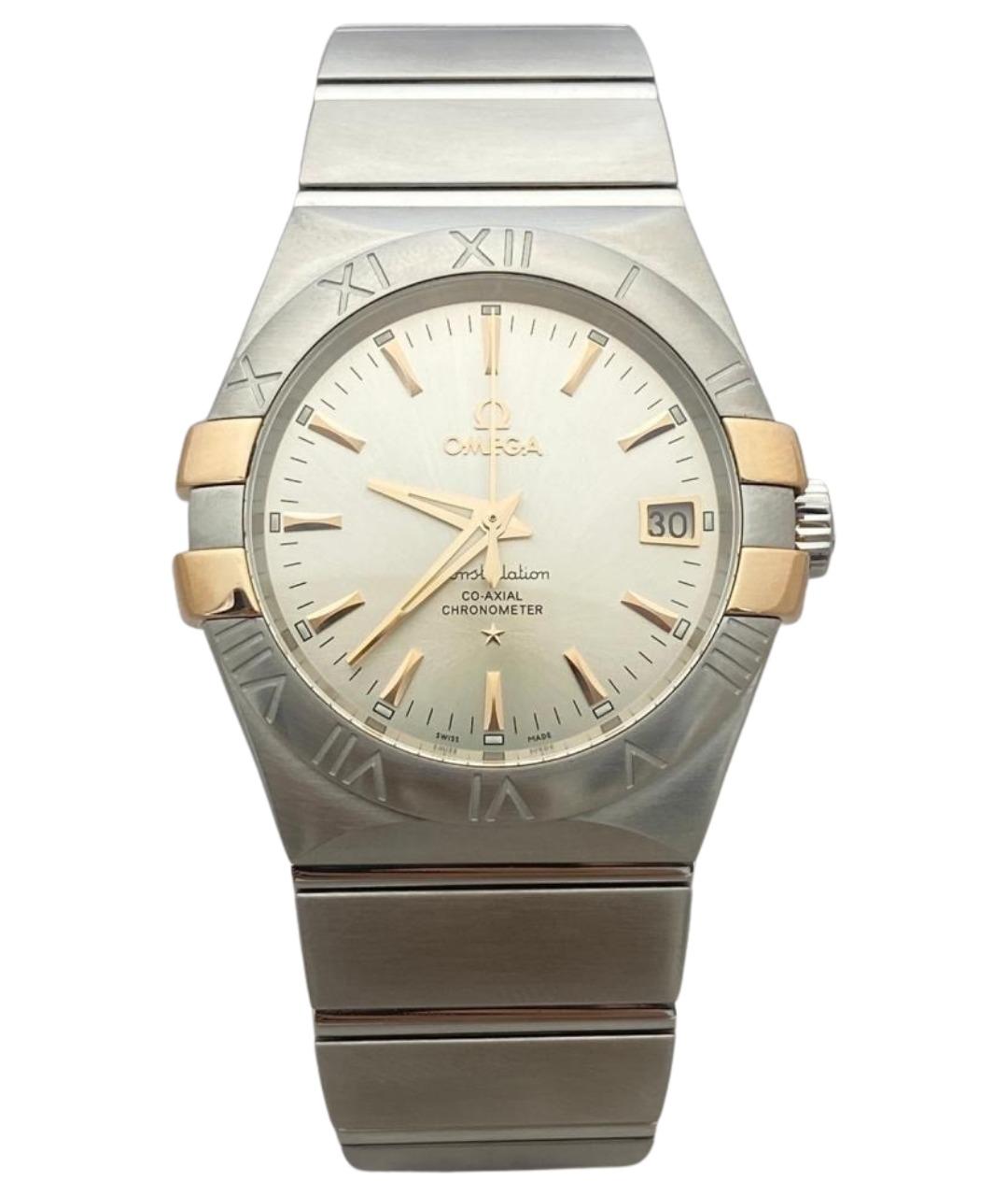 OMEGA Серебряные часы, фото 1