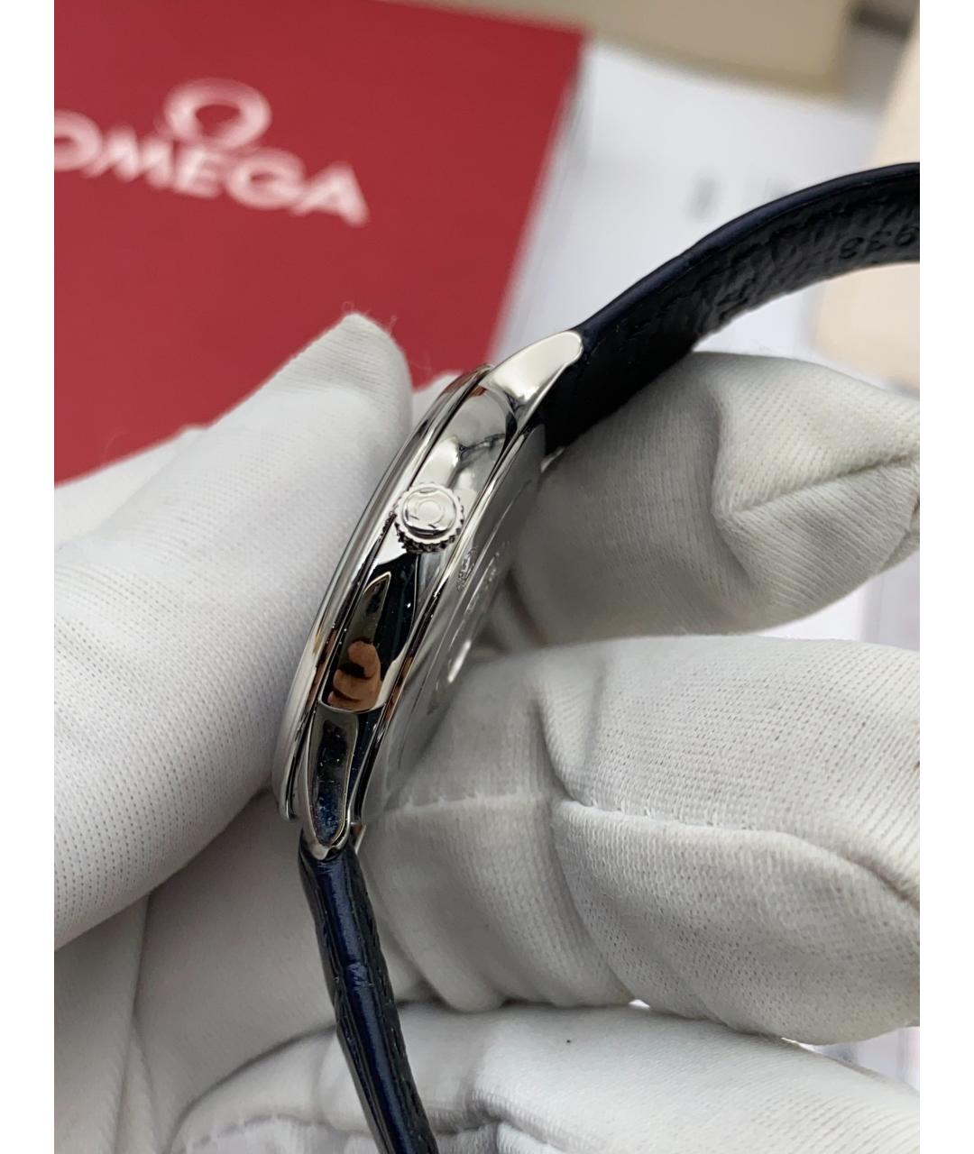 OMEGA Серебряные часы, фото 5