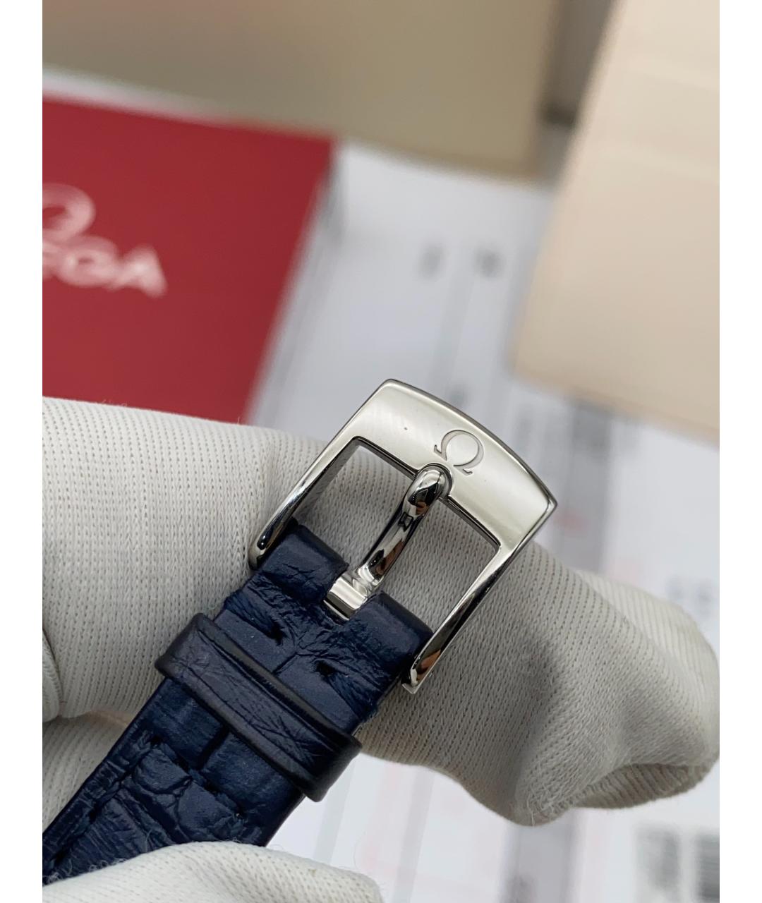 OMEGA Серебряные часы, фото 4