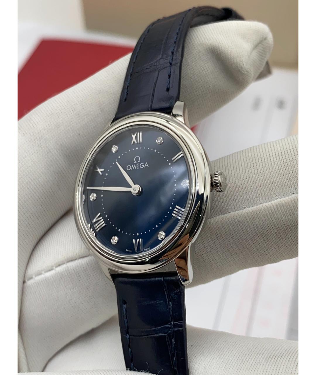 OMEGA Серебряные часы, фото 3