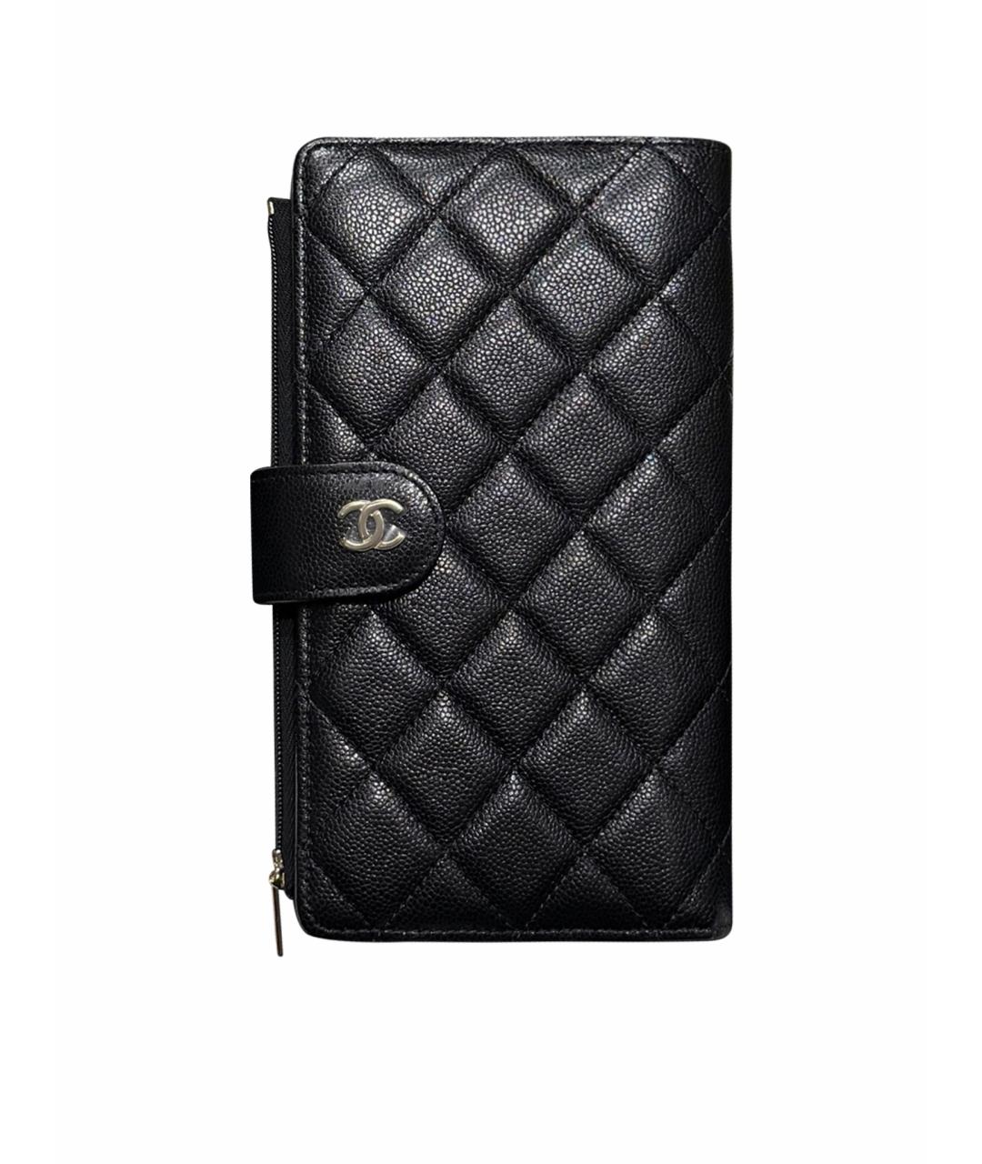 CHANEL Черный кошелек, фото 1