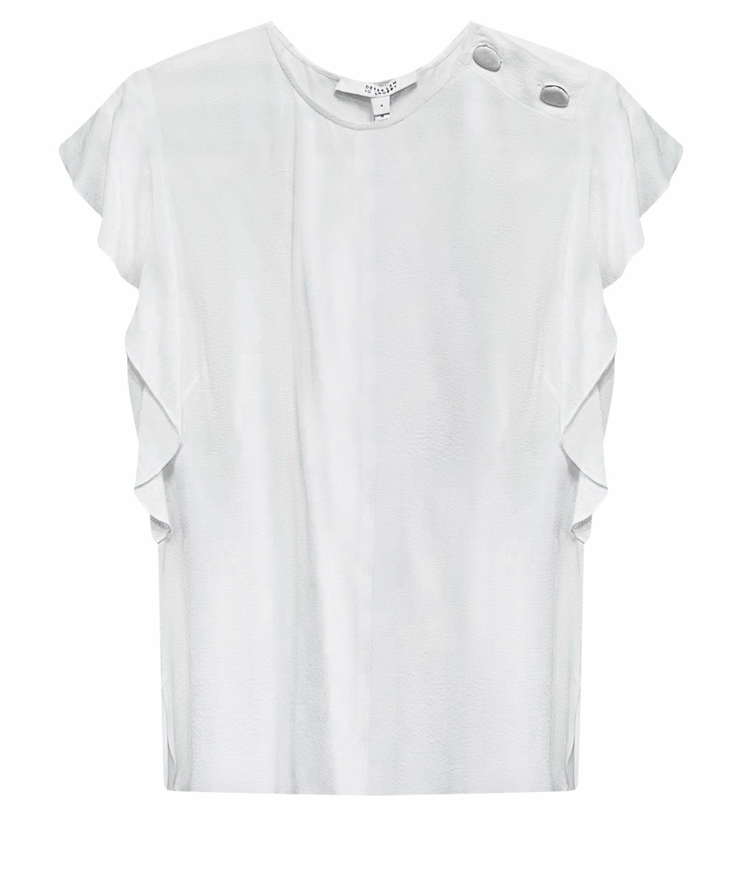 DEREK LAM 10 CROSBY Белая шелковая рубашка, фото 1