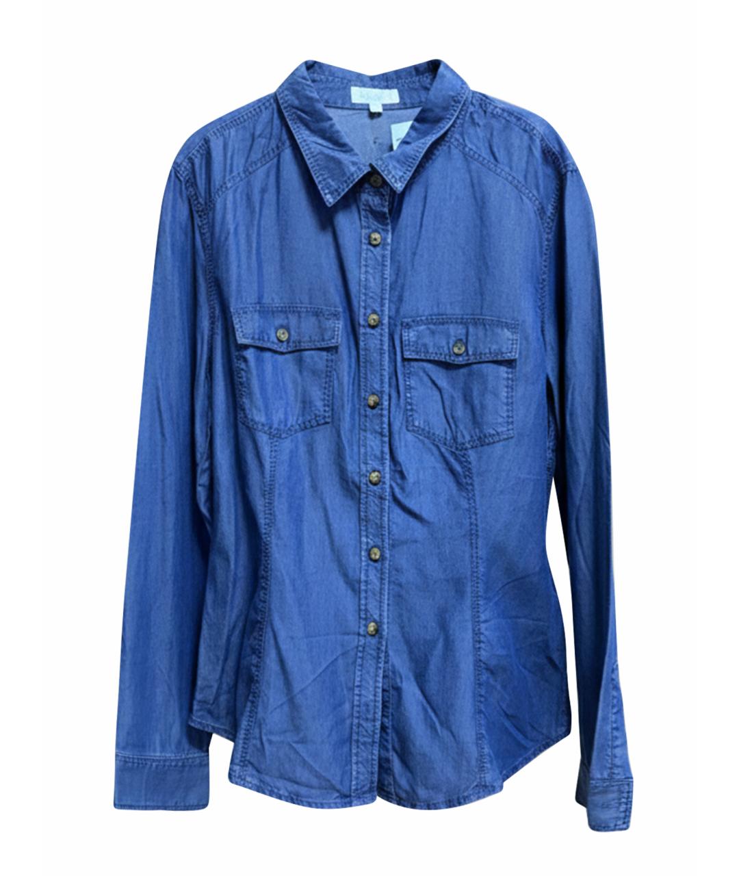 ESCADA Темно-синяя деним рубашка, фото 1