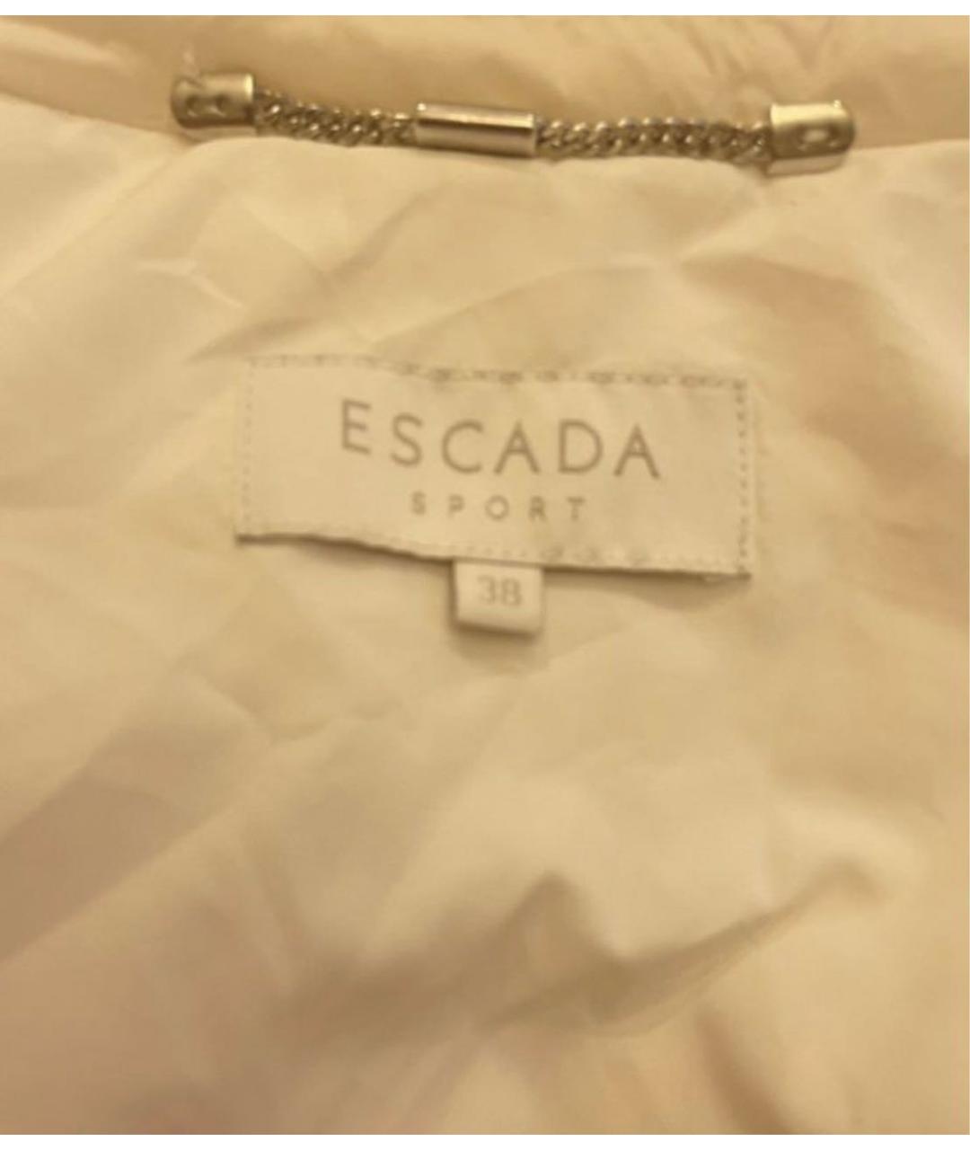 ESCADA Белая полиамидовая куртка, фото 8